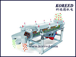 linear vibratory screen