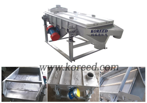 linear vibratory screen