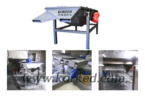 linear vibratory screen