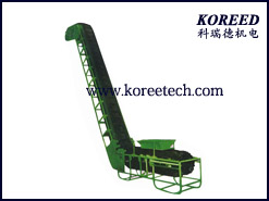 large angle belt conveyor