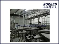 linear vibrating sifter for nuts