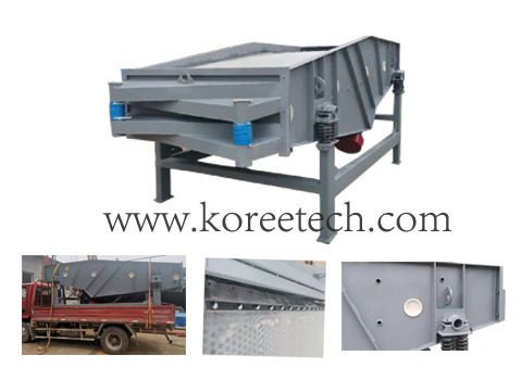 linear vibratory screen