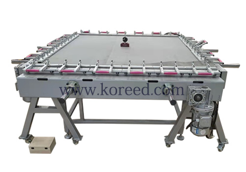 electrical mesh stretching machine